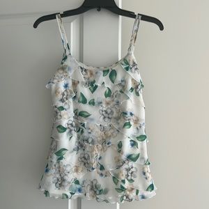 WHBM Floral Print Camisole. Size XS